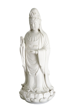 bodhisattva in temple Thailandの写真素材