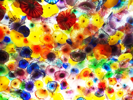 colour of glassの写真素材