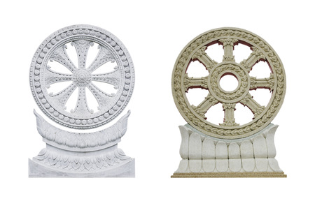 the wheel of the lawの写真素材