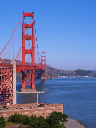 golden gate bridgeの写真素材