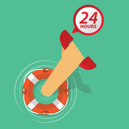 Emergency callのイラスト素材