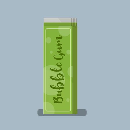 Gum stick icon vector illustration.のイラスト素材