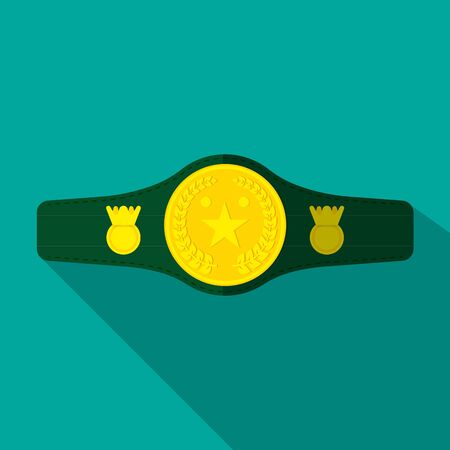 Boxing championship belt.のイラスト素材