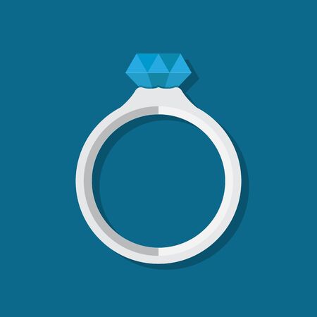 Diamond ring icon.のイラスト素材