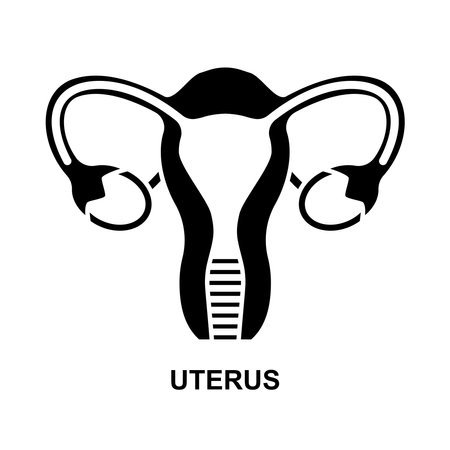 Utenus icon isolated on background vector illustration.のイラスト素材