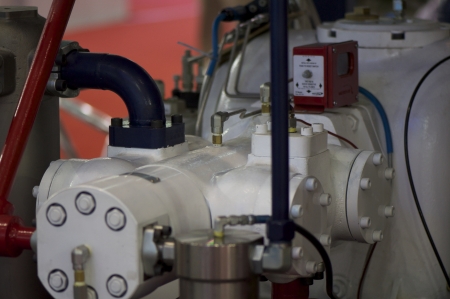 BEIJING - MAY 08  Natural Gas Vehicle and station exhibition hold on May 08, 2012 in Beijing, China のeditorial素材