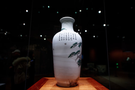 25.01.31.Collections in China National Museum of Arts and Crafts, in Chinese new yearの写真素材