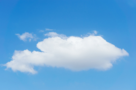 blue sky with cloudの写真素材