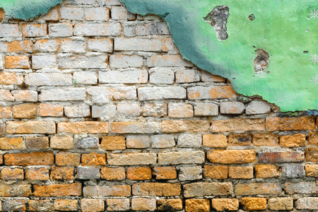 Background of brick wallの写真素材