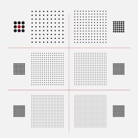 Halftone Texture.のイラスト素材