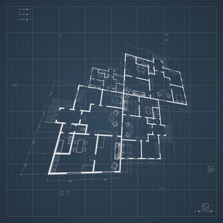 Architectural background. illustration.のイラスト素材