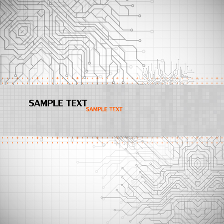 Abstract technology wallpaper background  vector illustrationのイラスト素材