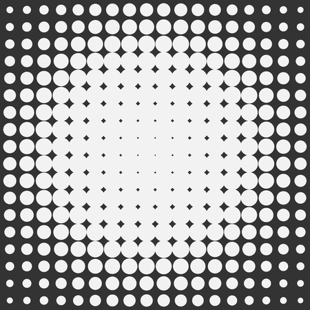 Dotted abstract form abstract. Vector illustration.のイラスト素材