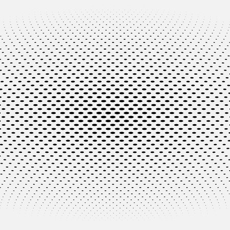 Dotted abstract form. Vector illustrationのイラスト素材