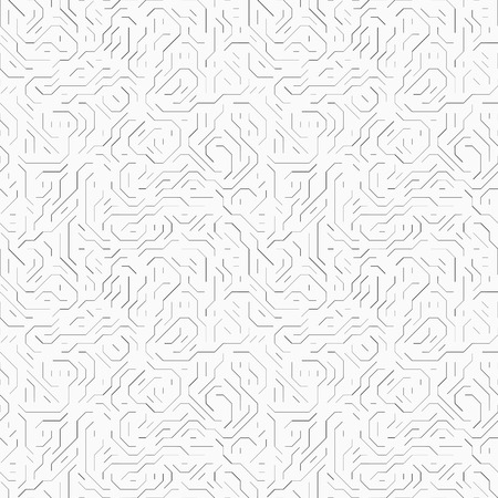 Computer circuit board. Seamless patternのイラスト素材