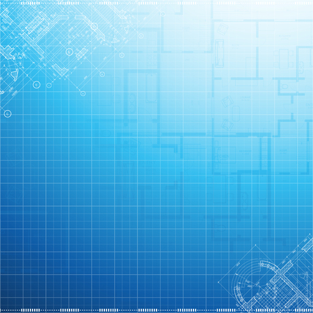 Abstract architectural background Vector illustration.のイラスト素材