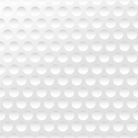 Golf background. Realistika texture of a golf ball. White clean backgroundのイラスト素材