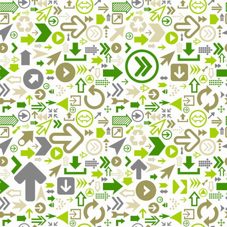 Icons of arrows. Contemporary modern style. rnament to create a wallpaper web design and artwork.のイラスト素材