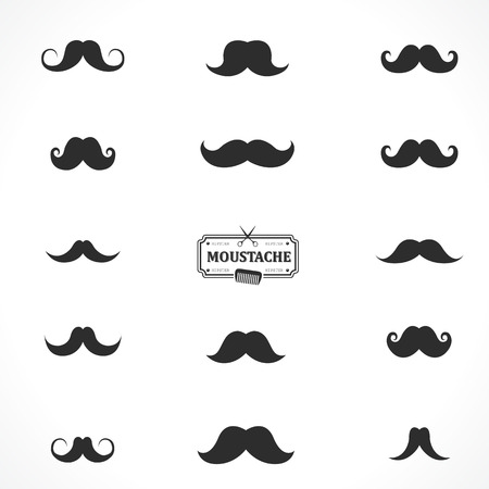 Set of simple elements and symbols for your design. Black & white. Hipster styleのイラスト素材