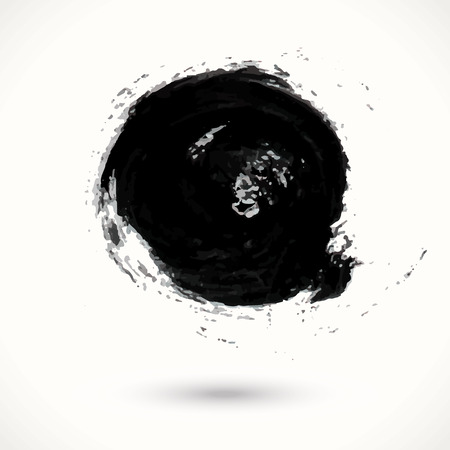 Ink grunge design elements for your decorative. Vector Illustration.のイラスト素材