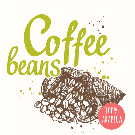 Decorative elements for your design. Set of hand drawn cup of coffee. Black and white sketch of coffee.のイラスト素材
