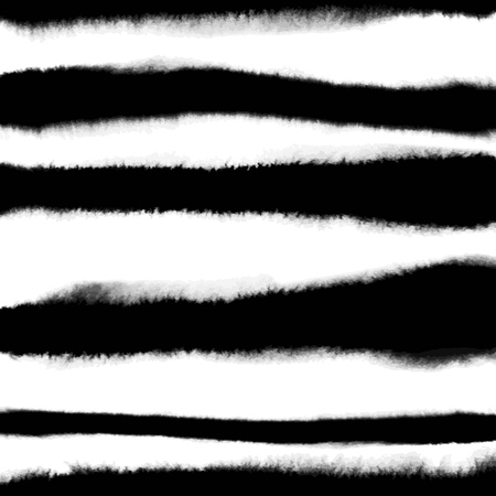 Pattern with creative texture. Vector background of paint strokes. Black and white.のイラスト素材