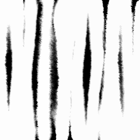 Pattern with creative texture. Vector background of paint strokes. Black and white. Vertical lines.のイラスト素材