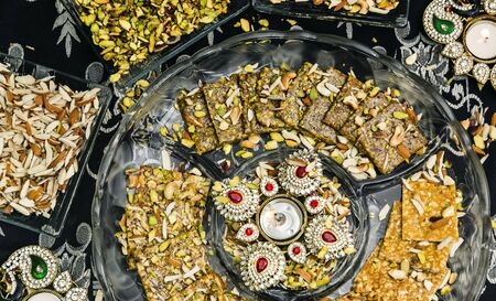 Indian sweets for functionsの写真素材