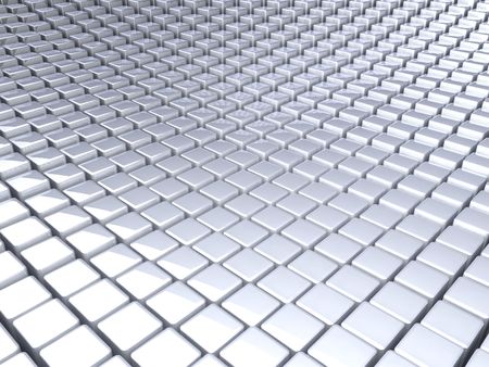 metallic boxes backgroundの写真素材
