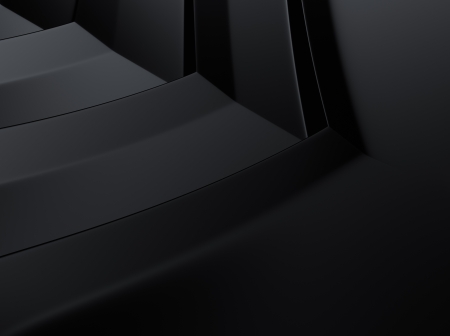Black abstract metallic background with chevron and space for textの写真素材