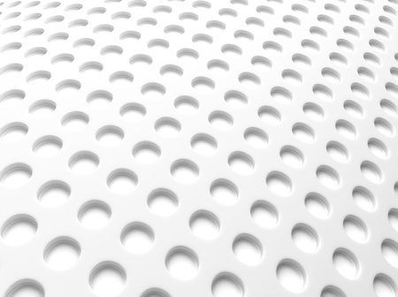 White background with lot of perforated dotsの写真素材
