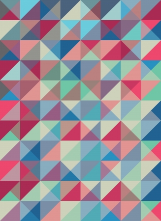 triangle mosaic background. vector illustrationのイラスト素材