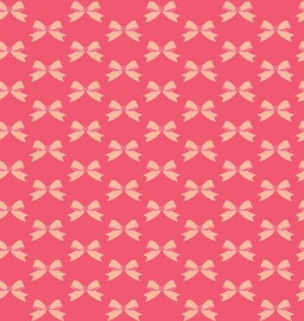 cute bow pattern. vector illustrationのイラスト素材