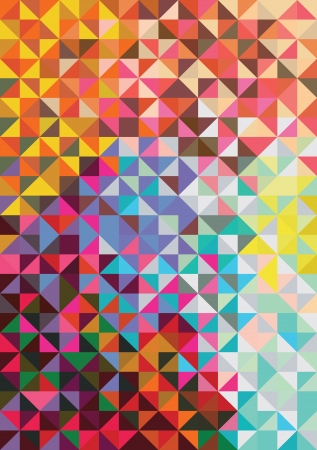 triangle mosaic background. vector illustrationのイラスト素材