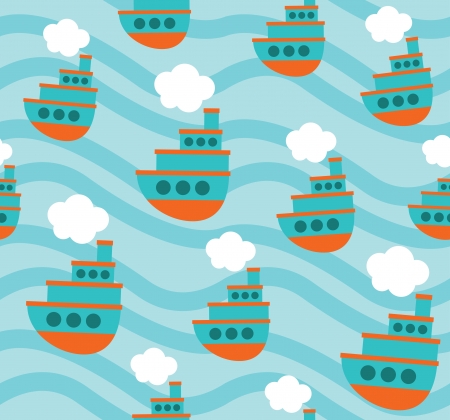 baby seamless pattern design. vector illustrationのイラスト素材