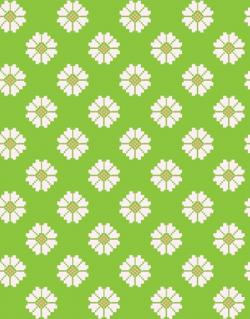 cute floral pattern design. vector illustrationのイラスト素材