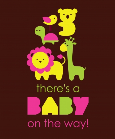 baby shower design. vector illustrationのイラスト素材