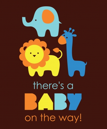 baby shower design. vector illustrationのイラスト素材