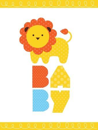 baby shower design. vector illustrationのイラスト素材