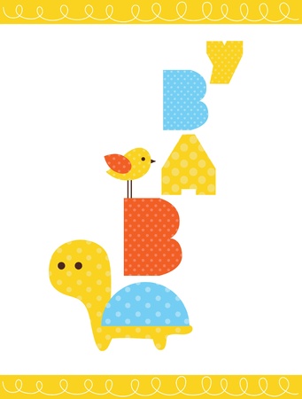 baby shower design. vector illustrationのイラスト素材