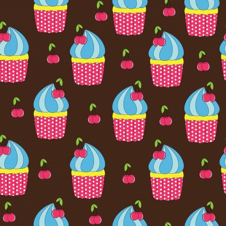 sweet pattern design.vector illustrationのイラスト素材