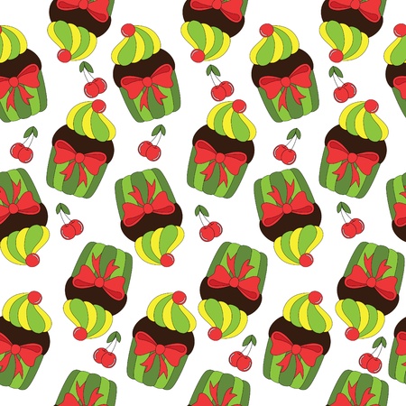 sweet pattern design.vector illustrationのイラスト素材
