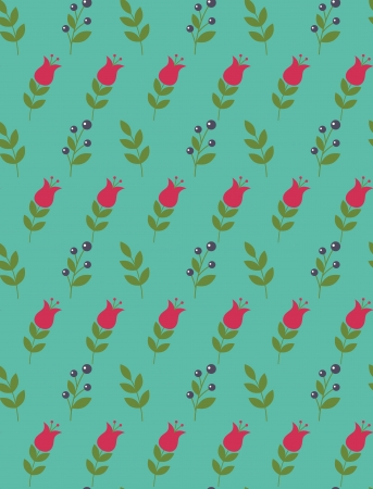 cute floral pattern design. vector illustrationのイラスト素材