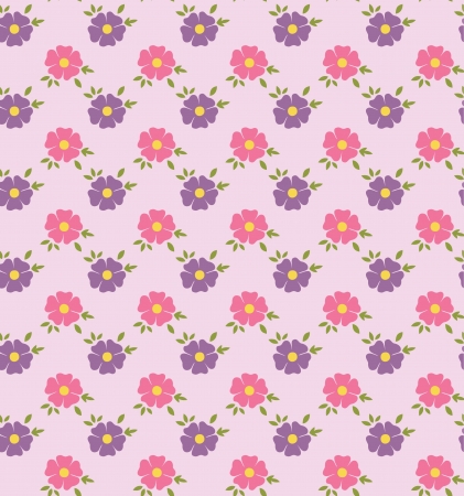 flower pattern design. vector illustrationのイラスト素材