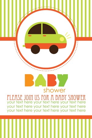 baby shower card design. vector illustrationのイラスト素材
