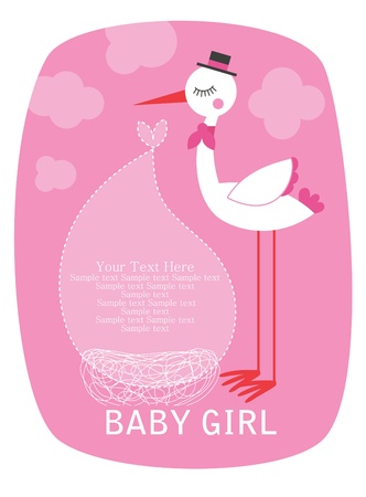 oh baby card design. vector illustrationのイラスト素材
