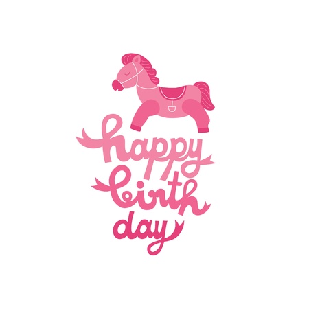 happy birthday card design.のイラスト素材