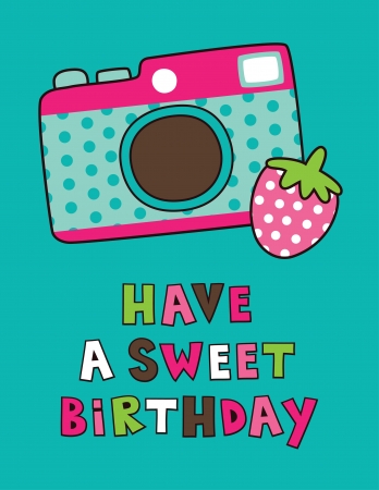 cute thank you card  vector illustrationのイラスト素材
