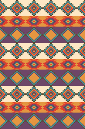 ethnic seamless pattern design. vector illustrationのイラスト素材