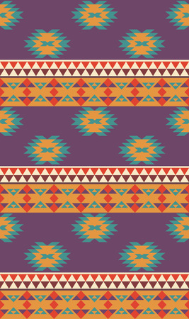ethnic seamless pattern design. vector illustration